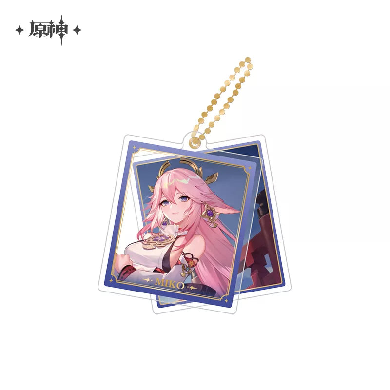 Genshin Impact Event Artwork Series Acrylic Pendant