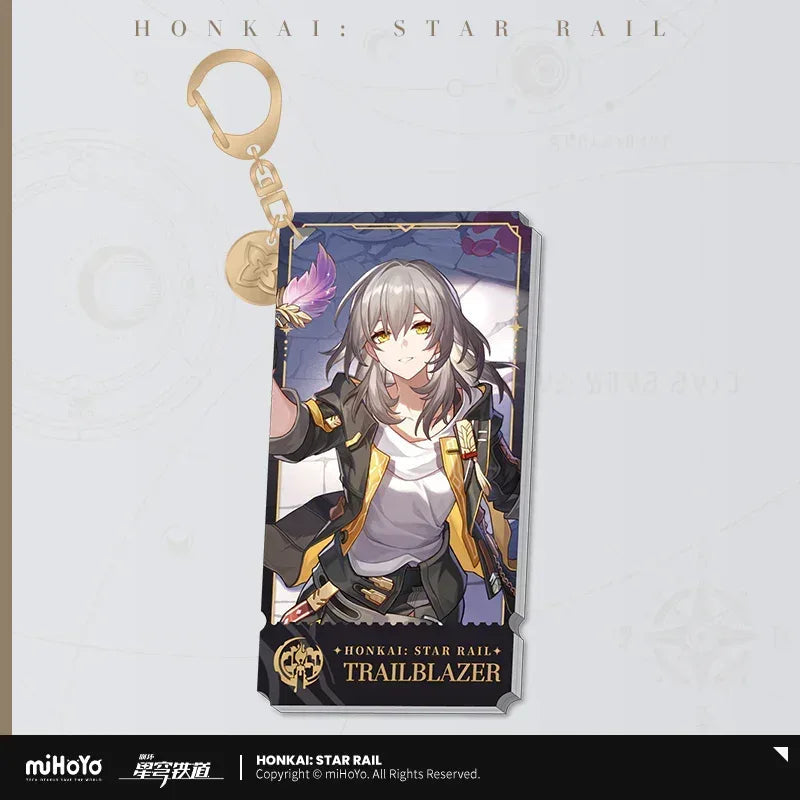 Honkai: Star Rail The Remembrance Character Warp Artwork Acrylic Keychain