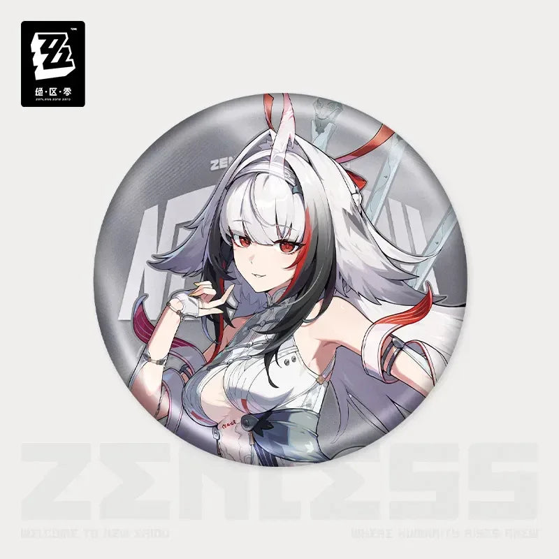 Zenless Zone Zero Artwork Series Yunkui Summit Tinplate Badge