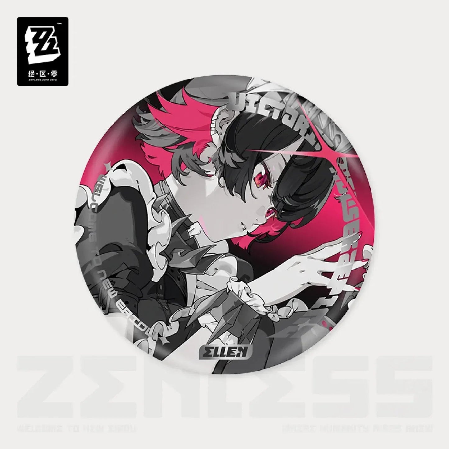 Zenless Zone Zero Cinema Series Reflective Badge Victoria Housekeeping Co.