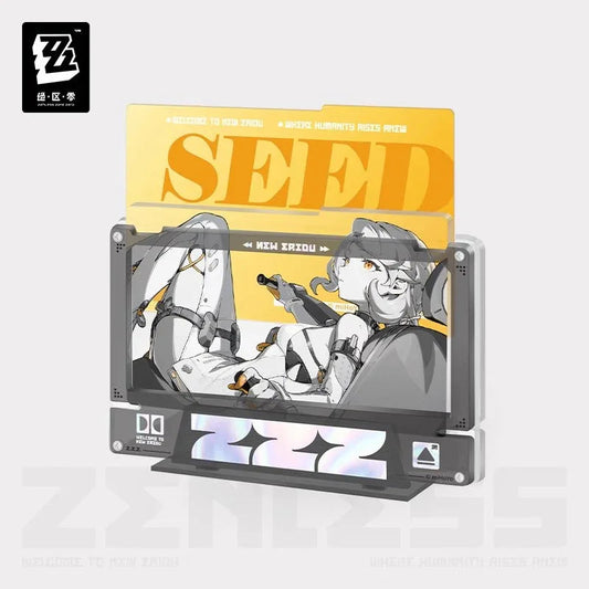 Zenless Zone Zero Mindscape Cinema Series Obol Squad Framed Acrylic Insert Set