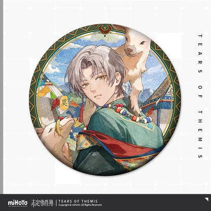 Alpine Amour Series Tinplate Badge