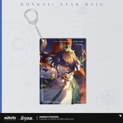 Honkai: Star Rail Light Cone Series Acrylic Pendant Dance at Sunset ACG Go Anime www.acg-go.com Anaxa, Argenti, Art Decor, Aventurine, Bailu, Black Swan, Blade, Castorice, Cipher, Dan Heng, Dan Heng & Blade, Dr. Ratio, Feixiao, Fu Xuan, Gepard, Huohuo, Hyacine, Kafka, Light Cone, Lingsha, Luka, Luocha, March 7th, Moze, Mydei, Pendant & Keychain, Rappa, Robin, Ruan Mei, Sparkle, Sushang, Tribbie, Yanqing, Yukong