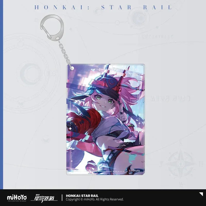 Honkai: Star Rail Light Cone Series Acrylic Pendant Ninjutsu Inscription: Dazzling Evilbreaker ACG Go Anime www.acg-go.com Anaxa, Argenti, Art Decor, Aventurine, Bailu, Black Swan, Blade, Castorice, Cipher, Dan Heng, Dan Heng & Blade, Dr. Ratio, Feixiao, Fu Xuan, Gepard, Huohuo, Hyacine, Kafka, Light Cone, Lingsha, Luka, Luocha, March 7th, Moze, Mydei, Pendant & Keychain, Rappa, Robin, Ruan Mei, Sparkle, Sushang, Tribbie, Yanqing, Yukong