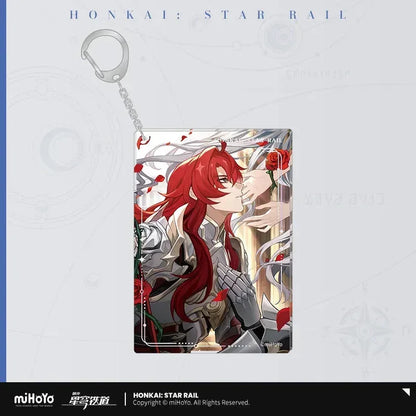 Honkai: Star Rail Light Cone Series Acrylic Pendant An Instant Before A Gaze ACG Go Anime www.acg-go.com Anaxa, Argenti, Art Decor, Aventurine, Bailu, Black Swan, Blade, Castorice, Cipher, Dan Heng, Dan Heng & Blade, Dr. Ratio, Feixiao, Fu Xuan, Gepard, Huohuo, Hyacine, Kafka, Light Cone, Lingsha, Luka, Luocha, March 7th, Moze, Mydei, Pendant & Keychain, Rappa, Robin, Ruan Mei, Sparkle, Sushang, Tribbie, Yanqing, Yukong