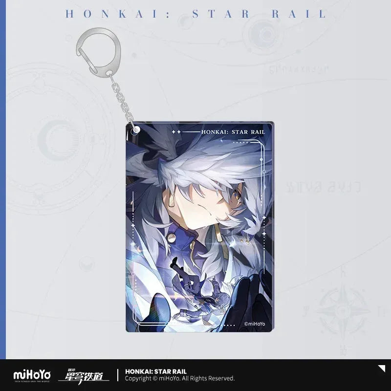Honkai: Star Rail Light Cone Series Acrylic Pendant A Grounded Ascent ACG Go Anime www.acg-go.com Anaxa, Argenti, Art Decor, Aventurine, Bailu, Black Swan, Blade, Castorice, Cipher, Dan Heng, Dan Heng & Blade, Dr. Ratio, Feixiao, Fu Xuan, Gepard, Huohuo, Hyacine, Kafka, Light Cone, Lingsha, Luka, Luocha, March 7th, Moze, Mydei, Pendant & Keychain, Rappa, Robin, Ruan Mei, Sparkle, Sushang, Tribbie, Yanqing, Yukong
