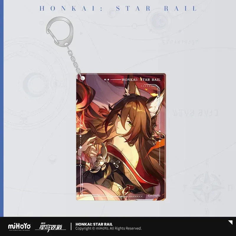 Honkai: Star Rail Light Cone Series Acrylic Pendant Long Road Leads Home ACG Go Anime www.acg-go.com Anaxa, Argenti, Art Decor, Aventurine, Bailu, Black Swan, Blade, Castorice, Cipher, Dan Heng, Dan Heng & Blade, Dr. Ratio, Feixiao, Fu Xuan, Gepard, Huohuo, Hyacine, Kafka, Light Cone, Lingsha, Luka, Luocha, March 7th, Moze, Mydei, Pendant & Keychain, Rappa, Robin, Ruan Mei, Sparkle, Sushang, Tribbie, Yanqing, Yukong