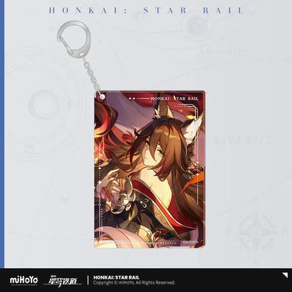 Honkai: Star Rail Light Cone Series Acrylic Pendant Long Road Leads Home ACG Go Anime www.acg-go.com Anaxa, Argenti, Art Decor, Aventurine, Bailu, Black Swan, Blade, Castorice, Cipher, Dan Heng, Dan Heng & Blade, Dr. Ratio, Feixiao, Fu Xuan, Gepard, Huohuo, Hyacine, Kafka, Light Cone, Lingsha, Luka, Luocha, March 7th, Moze, Mydei, Pendant & Keychain, Rappa, Robin, Ruan Mei, Sparkle, Sushang, Tribbie, Yanqing, Yukong