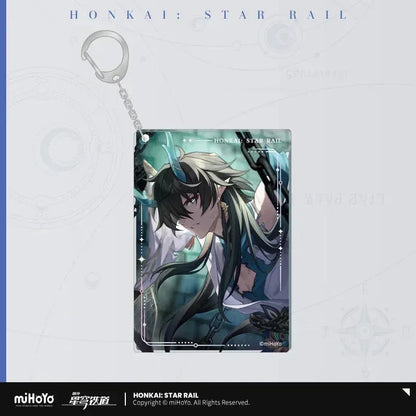 Honkai: Star Rail Light Cone Series Acrylic Pendant Brighter Than the Sun ACG Go Anime www.acg-go.com Anaxa, Argenti, Art Decor, Aventurine, Bailu, Black Swan, Blade, Castorice, Cipher, Dan Heng, Dan Heng & Blade, Dr. Ratio, Feixiao, Fu Xuan, Gepard, Huohuo, Hyacine, Kafka, Light Cone, Lingsha, Luka, Luocha, March 7th, Moze, Mydei, Pendant & Keychain, Rappa, Robin, Ruan Mei, Sparkle, Sushang, Tribbie, Yanqing, Yukong