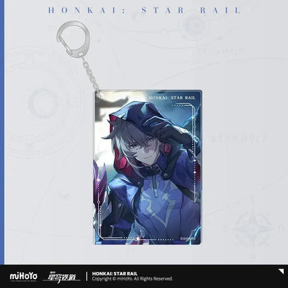 Honkai: Star Rail Light Cone Series Acrylic Pendant Shadowed by Night ACG Go Anime www.acg-go.com Anaxa, Argenti, Art Decor, Aventurine, Bailu, Black Swan, Blade, Castorice, Cipher, Dan Heng, Dan Heng & Blade, Dr. Ratio, Feixiao, Fu Xuan, Gepard, Huohuo, Hyacine, Kafka, Light Cone, Lingsha, Luka, Luocha, March 7th, Moze, Mydei, Pendant & Keychain, Rappa, Robin, Ruan Mei, Sparkle, Sushang, Tribbie, Yanqing, Yukong