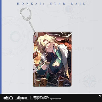 Honkai: Star Rail Light Cone Series Acrylic Pendant Inherently Unjust Destiny ACG Go Anime www.acg-go.com Anaxa, Argenti, Art Decor, Aventurine, Bailu, Black Swan, Blade, Castorice, Cipher, Dan Heng, Dan Heng & Blade, Dr. Ratio, Feixiao, Fu Xuan, Gepard, Huohuo, Hyacine, Kafka, Light Cone, Lingsha, Luka, Luocha, March 7th, Moze, Mydei, Pendant & Keychain, Rappa, Robin, Ruan Mei, Sparkle, Sushang, Tribbie, Yanqing, Yukong