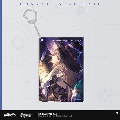 Honkai: Star Rail Light Cone Series Acrylic Pendant Into the Unreachable Veil ACG Go Anime www.acg-go.com Anaxa, Argenti, Art Decor, Aventurine, Bailu, Black Swan, Blade, Castorice, Cipher, Dan Heng, Dan Heng & Blade, Dr. Ratio, Feixiao, Fu Xuan, Gepard, Huohuo, Hyacine, Kafka, Light Cone, Lingsha, Luka, Luocha, March 7th, Moze, Mydei, Pendant & Keychain, Rappa, Robin, Ruan Mei, Sparkle, Sushang, Tribbie, Yanqing, Yukong