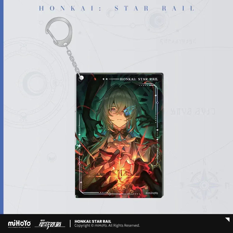Honkai: Star Rail Light Cone Series Acrylic Pendant Life Should Be Cast to Flames ACG Go Anime www.acg-go.com Anaxa, Argenti, Art Decor, Aventurine, Bailu, Black Swan, Blade, Castorice, Cipher, Dan Heng, Dan Heng & Blade, Dr. Ratio, Feixiao, Fu Xuan, Gepard, Huohuo, Hyacine, Kafka, Light Cone, Lingsha, Luka, Luocha, March 7th, Moze, Mydei, Pendant & Keychain, Rappa, Robin, Ruan Mei, Sparkle, Sushang, Tribbie, Yanqing, Yukong