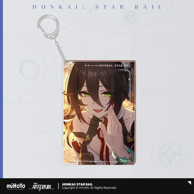 Honkai: Star Rail Light Cone Series Acrylic Pendant Carve the Moon, Weave the Clouds ACG Go Anime www.acg-go.com Anaxa, Argenti, Art Decor, Aventurine, Bailu, Black Swan, Blade, Castorice, Cipher, Dan Heng, Dan Heng & Blade, Dr. Ratio, Feixiao, Fu Xuan, Gepard, Huohuo, Hyacine, Kafka, Light Cone, Lingsha, Luka, Luocha, March 7th, Moze, Mydei, Pendant & Keychain, Rappa, Robin, Ruan Mei, Sparkle, Sushang, Tribbie, Yanqing, Yukong