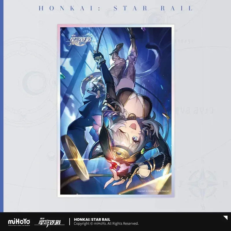 Honkai: Star Rail Light Cone Series Acrylic Shikishi Cardboard Lies Dance on the Breeze ACG Go Anime www.acg-go.com Anaxa, Argenti, Art Decor, Aventurine, Bailu, Black Swan, Blade, Cardboard, Castorice, Cipher, Dan Heng, Feixiao, Fu Xuan, Gepard, Huohuo, Hyacine, Kafka, Light Cone, Lingsha, Luka, Luocha, March 7th, Moze, Mydei, Rappa, Robin, Shikishi, Sparkle, Sushang, Tribbie, Yanqing, Yukong