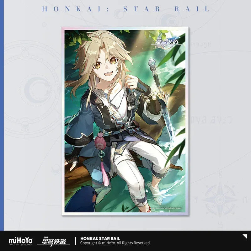 Honkai: Star Rail Light Cone Series Acrylic Shikishi Cardboard River Flows in Spring ACG Go Anime www.acg-go.com Anaxa, Argenti, Art Decor, Aventurine, Bailu, Black Swan, Blade, Cardboard, Castorice, Cipher, Dan Heng, Feixiao, Fu Xuan, Gepard, Huohuo, Hyacine, Kafka, Light Cone, Lingsha, Luka, Luocha, March 7th, Moze, Mydei, Rappa, Robin, Shikishi, Sparkle, Sushang, Tribbie, Yanqing, Yukong