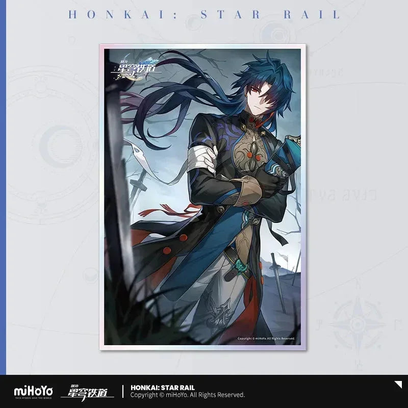 Honkai: Star Rail Light Cone Series Acrylic Shikishi Cardboard The Unreachable Side ACG Go Anime www.acg-go.com Anaxa, Argenti, Art Decor, Aventurine, Bailu, Black Swan, Blade, Cardboard, Castorice, Cipher, Dan Heng, Feixiao, Fu Xuan, Gepard, Huohuo, Hyacine, Kafka, Light Cone, Lingsha, Luka, Luocha, March 7th, Moze, Mydei, Rappa, Robin, Shikishi, Sparkle, Sushang, Tribbie, Yanqing, Yukong