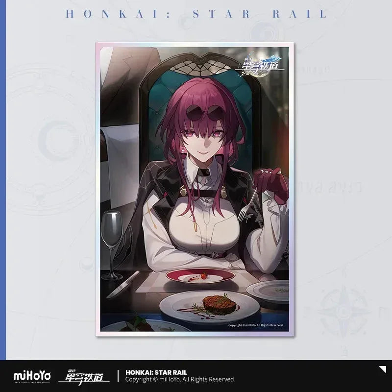 Honkai: Star Rail Light Cone Series Acrylic Shikishi Cardboard Patience Is All You Need ACG Go Anime www.acg-go.com Anaxa, Argenti, Art Decor, Aventurine, Bailu, Black Swan, Blade, Cardboard, Castorice, Cipher, Dan Heng, Feixiao, Fu Xuan, Gepard, Huohuo, Hyacine, Kafka, Light Cone, Lingsha, Luka, Luocha, March 7th, Moze, Mydei, Rappa, Robin, Shikishi, Sparkle, Sushang, Tribbie, Yanqing, Yukong