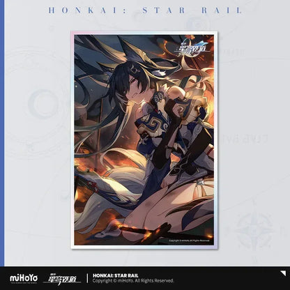 Honkai: Star Rail Light Cone Series Acrylic Shikishi Cardboard Past and Future ACG Go Anime www.acg-go.com Anaxa, Argenti, Art Decor, Aventurine, Bailu, Black Swan, Blade, Cardboard, Castorice, Cipher, Dan Heng, Feixiao, Fu Xuan, Gepard, Huohuo, Hyacine, Kafka, Light Cone, Lingsha, Luka, Luocha, March 7th, Moze, Mydei, Rappa, Robin, Shikishi, Sparkle, Sushang, Tribbie, Yanqing, Yukong