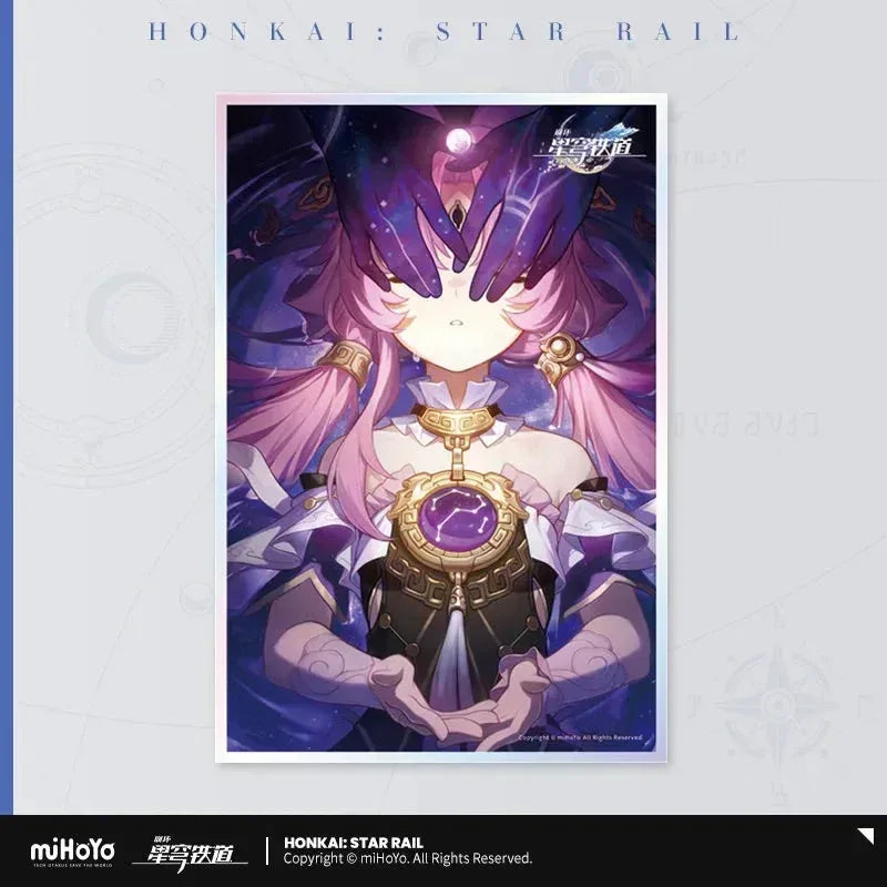 Honkai: Star Rail Light Cone Series Acrylic Shikishi Cardboard She Already Shut Her Eyes ACG Go Anime www.acg-go.com Anaxa, Argenti, Art Decor, Aventurine, Bailu, Black Swan, Blade, Cardboard, Castorice, Cipher, Dan Heng, Feixiao, Fu Xuan, Gepard, Huohuo, Hyacine, Kafka, Light Cone, Lingsha, Luka, Luocha, March 7th, Moze, Mydei, Rappa, Robin, Shikishi, Sparkle, Sushang, Tribbie, Yanqing, Yukong
