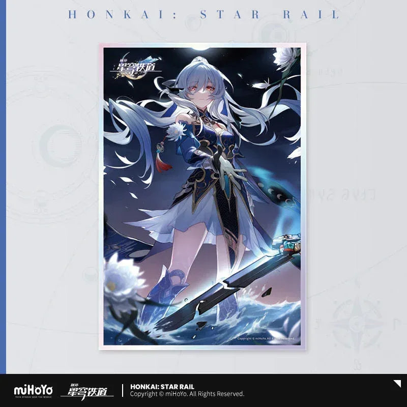 Honkai: Star Rail Light Cone Series Acrylic Shikishi Cardboard I Shall Be My Own Sword ACG Go Anime www.acg-go.com Anaxa, Argenti, Art Decor, Aventurine, Bailu, Black Swan, Blade, Cardboard, Castorice, Cipher, Dan Heng, Feixiao, Fu Xuan, Gepard, Huohuo, Hyacine, Kafka, Light Cone, Lingsha, Luka, Luocha, March 7th, Moze, Mydei, Rappa, Robin, Shikishi, Sparkle, Sushang, Tribbie, Yanqing, Yukong