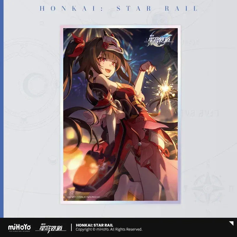 Honkai: Star Rail Light Cone Series Acrylic Shikishi Cardboard Earthly Escapade ACG Go Anime www.acg-go.com Anaxa, Argenti, Art Decor, Aventurine, Bailu, Black Swan, Blade, Cardboard, Castorice, Cipher, Dan Heng, Feixiao, Fu Xuan, Gepard, Huohuo, Hyacine, Kafka, Light Cone, Lingsha, Luka, Luocha, March 7th, Moze, Mydei, Rappa, Robin, Shikishi, Sparkle, Sushang, Tribbie, Yanqing, Yukong