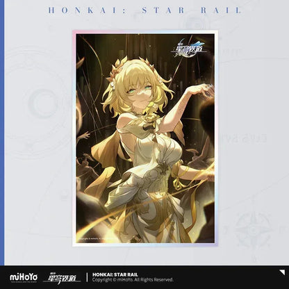 Honkai: Star Rail Light Cone Series Acrylic Shikishi Cardboard Time Woven Into Gold ACG Go Anime www.acg-go.com Anaxa, Argenti, Art Decor, Aventurine, Bailu, Black Swan, Blade, Cardboard, Castorice, Cipher, Dan Heng, Feixiao, Fu Xuan, Gepard, Huohuo, Hyacine, Kafka, Light Cone, Lingsha, Luka, Luocha, March 7th, Moze, Mydei, Rappa, Robin, Shikishi, Sparkle, Sushang, Tribbie, Yanqing, Yukong