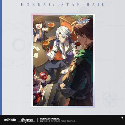 Honkai: Star Rail Light Cone Series Acrylic Shikishi Cardboard For Tomorrow's Journey ACG Go Anime www.acg-go.com Anaxa, Argenti, Art Decor, Aventurine, Bailu, Black Swan, Blade, Cardboard, Castorice, Cipher, Dan Heng, Feixiao, Fu Xuan, Gepard, Huohuo, Hyacine, Kafka, Light Cone, Lingsha, Luka, Luocha, March 7th, Moze, Mydei, Rappa, Robin, Shikishi, Sparkle, Sushang, Tribbie, Yanqing, Yukong