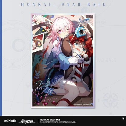 Honkai: Star Rail Light Cone Series Acrylic Shikishi Cardboard Day One of My New Life ACG Go Anime www.acg-go.com Anaxa, Argenti, Art Decor, Aventurine, Bailu, Black Swan, Blade, Cardboard, Castorice, Cipher, Dan Heng, Feixiao, Fu Xuan, Gepard, Huohuo, Hyacine, Kafka, Light Cone, Lingsha, Luka, Luocha, March 7th, Moze, Mydei, Rappa, Robin, Shikishi, Sparkle, Sushang, Tribbie, Yanqing, Yukong