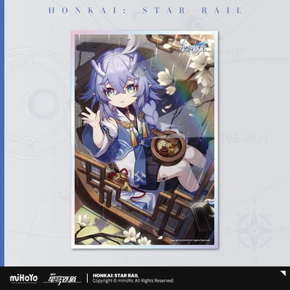 Honkai: Star Rail Light Cone Series Acrylic Shikishi Cardboard Time Waits for No One ACG Go Anime www.acg-go.com Anaxa, Argenti, Art Decor, Aventurine, Bailu, Black Swan, Blade, Cardboard, Castorice, Cipher, Dan Heng, Feixiao, Fu Xuan, Gepard, Huohuo, Hyacine, Kafka, Light Cone, Lingsha, Luka, Luocha, March 7th, Moze, Mydei, Rappa, Robin, Shikishi, Sparkle, Sushang, Tribbie, Yanqing, Yukong