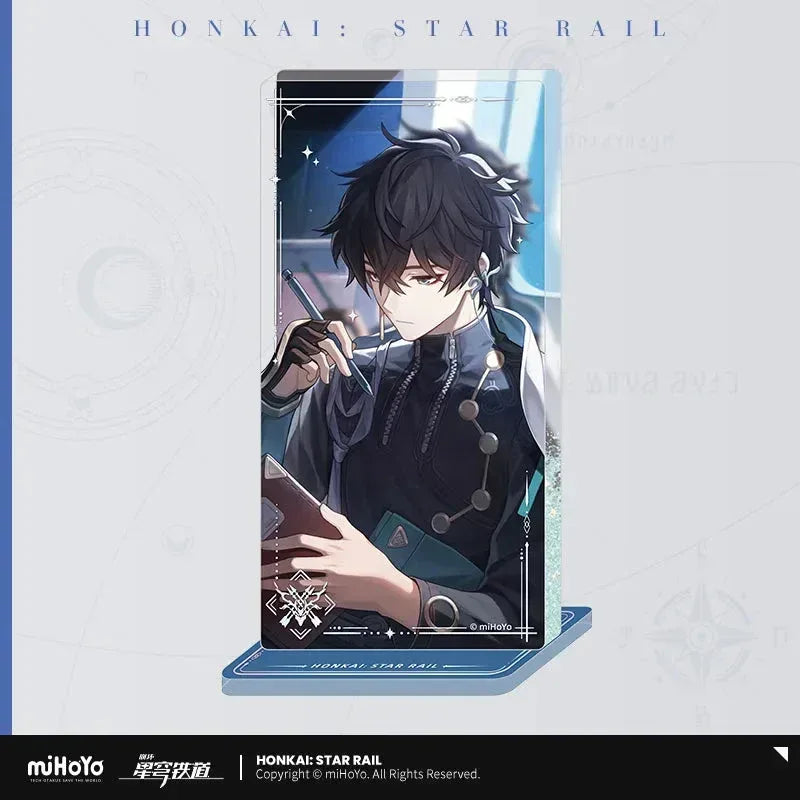 Honkai: Star Rail Light Cone Series Glitter Quicksand Acrylic Block Ornaments Only Silence Remains ACG Go Anime www.acg-go.com Anaxa, Argenti, Art Decor, Aventurine, Black Swan, Blade, Castorice, Cipher, Dan Heng, Dan Heng • Imbibitor Lunae, Feixiao, Gepard, Himeko, Huohuo, Hyacine, Jing Yuan, Jingliu, Light Cone, Luka, Moze, Mydei, Ruan Mei, Seele, Sparkle, Stand, Tribbie