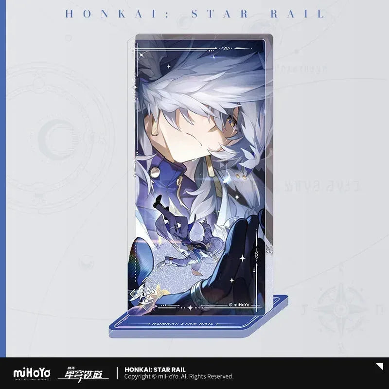 Honkai: Star Rail Light Cone Series Glitter Quicksand Acrylic Block Ornaments A Grounded Ascent ACG Go Anime www.acg-go.com Anaxa, Argenti, Art Decor, Aventurine, Black Swan, Blade, Castorice, Cipher, Dan Heng, Dan Heng • Imbibitor Lunae, Feixiao, Gepard, Himeko, Huohuo, Hyacine, Jing Yuan, Jingliu, Light Cone, Luka, Moze, Mydei, Ruan Mei, Seele, Sparkle, Stand, Tribbie