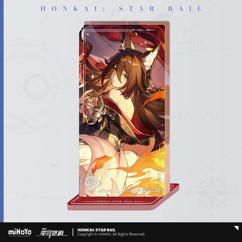 Honkai: Star Rail Light Cone Series Glitter Quicksand Acrylic Block Ornaments Long Road Leads Home ACG Go Anime www.acg-go.com Anaxa, Argenti, Art Decor, Aventurine, Black Swan, Blade, Castorice, Cipher, Dan Heng, Dan Heng • Imbibitor Lunae, Feixiao, Gepard, Himeko, Huohuo, Hyacine, Jing Yuan, Jingliu, Light Cone, Luka, Moze, Mydei, Ruan Mei, Seele, Sparkle, Stand, Tribbie
