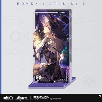 Honkai: Star Rail Light Cone Series Glitter Quicksand Acrylic Block Ornaments Into the Unreachable Veil ACG Go Anime www.acg-go.com Anaxa, Argenti, Art Decor, Aventurine, Black Swan, Blade, Castorice, Cipher, Dan Heng, Dan Heng • Imbibitor Lunae, Feixiao, Gepard, Himeko, Huohuo, Hyacine, Jing Yuan, Jingliu, Light Cone, Luka, Moze, Mydei, Ruan Mei, Seele, Sparkle, Stand, Tribbie