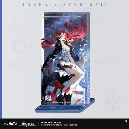 Honkai: Star Rail Light Cone Series Glitter Quicksand Acrylic Block Ornaments Night on the Milky Way ACG Go Anime www.acg-go.com Anaxa, Argenti, Art Decor, Aventurine, Black Swan, Blade, Castorice, Cipher, Dan Heng, Dan Heng • Imbibitor Lunae, Feixiao, Gepard, Himeko, Huohuo, Hyacine, Jing Yuan, Jingliu, Light Cone, Luka, Moze, Mydei, Ruan Mei, Seele, Sparkle, Stand, Tribbie