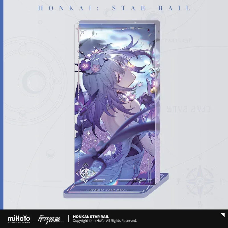Honkai: Star Rail Light Cone Series Glitter Quicksand Acrylic Block Ornaments Make Farewells More Beautiful ACG Go Anime www.acg-go.com Anaxa, Argenti, Art Decor, Aventurine, Black Swan, Blade, Castorice, Cipher, Dan Heng, Dan Heng • Imbibitor Lunae, Feixiao, Gepard, Himeko, Huohuo, Hyacine, Jing Yuan, Jingliu, Light Cone, Luka, Moze, Mydei, Ruan Mei, Seele, Sparkle, Stand, Tribbie