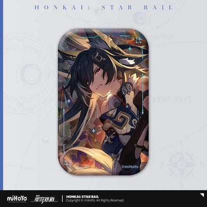 Honkai: Star Rail Light Cone Series Rectangular Tinplate Badge Only Silence Remains ACG Go Anime www.acg-go.com Anaxa, Argenti, Arlan, Aventurine, Badge, Bailu, Black Swan, Blade, Castorice, Cipher, Dan Heng, Dan Heng & Blade, Feixiao, Fu Xuan, Gallagher, Gepard, Himeko, Huohuo, Hyacine, Jing Yuan, Kafka, Light Cone, Lingsha, Luka, Luocha, March 7th, Moze, Mydei, Rappa, Seele, Silver Wolf, Sparkle, Sushang, Topaz, Tribbie, Yanqing, Yukong