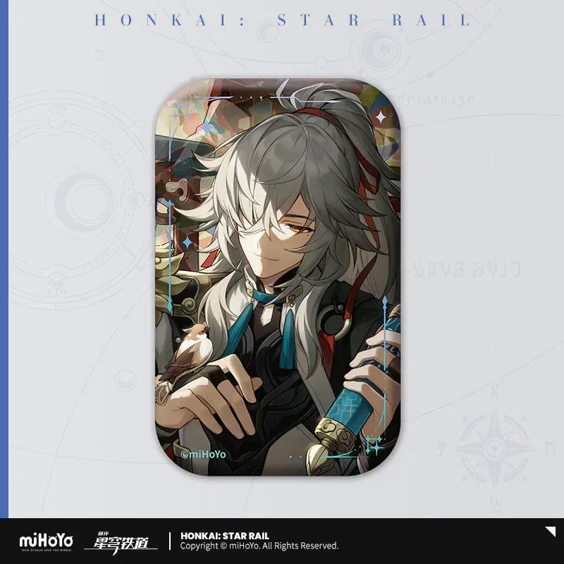 Honkai: Star Rail Light Cone Series Rectangular Tinplate Badge Only Silence Remains ACG Go Anime www.acg-go.com Anaxa, Argenti, Arlan, Aventurine, Badge, Bailu, Black Swan, Blade, Castorice, Cipher, Dan Heng, Dan Heng & Blade, Feixiao, Fu Xuan, Gallagher, Gepard, Himeko, Huohuo, Hyacine, Jing Yuan, Kafka, Light Cone, Lingsha, Luka, Luocha, March 7th, Moze, Mydei, Rappa, Seele, Silver Wolf, Sparkle, Sushang, Topaz, Tribbie, Yanqing, Yukong