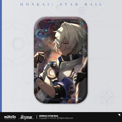 Honkai: Star Rail Light Cone Series Rectangular Tinplate Badge A Secret Vow ACG Go Anime www.acg-go.com Anaxa, Argenti, Arlan, Aventurine, Badge, Bailu, Black Swan, Blade, Castorice, Cipher, Dan Heng, Dan Heng & Blade, Feixiao, Fu Xuan, Gallagher, Gepard, Himeko, Huohuo, Hyacine, Jing Yuan, Kafka, Light Cone, Lingsha, Luka, Luocha, March 7th, Moze, Mydei, Rappa, Seele, Silver Wolf, Sparkle, Sushang, Topaz, Tribbie, Yanqing, Yukong