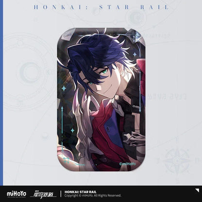 Honkai: Star Rail Light Cone Series Rectangular Tinplate Badge Eyes of the Prey ACG Go Anime www.acg-go.com Anaxa, Argenti, Arlan, Aventurine, Badge, Bailu, Black Swan, Blade, Castorice, Cipher, Dan Heng, Dan Heng & Blade, Feixiao, Fu Xuan, Gallagher, Gepard, Himeko, Huohuo, Hyacine, Jing Yuan, Kafka, Light Cone, Lingsha, Luka, Luocha, March 7th, Moze, Mydei, Rappa, Seele, Silver Wolf, Sparkle, Sushang, Topaz, Tribbie, Yanqing, Yukong