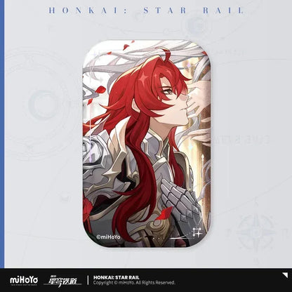 Honkai: Star Rail Light Cone Series Rectangular Tinplate Badge An Instant Before A Gaze ACG Go Anime www.acg-go.com Anaxa, Argenti, Arlan, Aventurine, Badge, Bailu, Black Swan, Blade, Castorice, Cipher, Dan Heng, Dan Heng & Blade, Feixiao, Fu Xuan, Gallagher, Gepard, Himeko, Huohuo, Hyacine, Jing Yuan, Kafka, Light Cone, Lingsha, Luka, Luocha, March 7th, Moze, Mydei, Rappa, Seele, Silver Wolf, Sparkle, Sushang, Topaz, Tribbie, Yanqing, Yukong