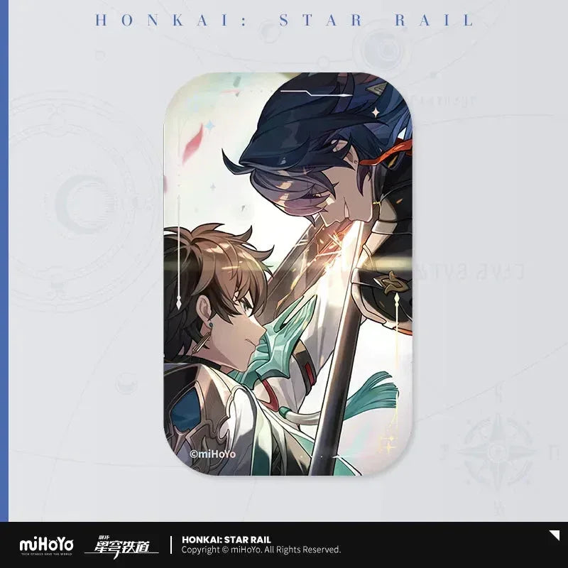 Honkai: Star Rail Light Cone Series Rectangular Tinplate Badge Nowhere to Run ACG Go Anime www.acg-go.com Anaxa, Argenti, Arlan, Aventurine, Badge, Bailu, Black Swan, Blade, Castorice, Cipher, Dan Heng, Dan Heng & Blade, Feixiao, Fu Xuan, Gallagher, Gepard, Himeko, Huohuo, Hyacine, Jing Yuan, Kafka, Light Cone, Lingsha, Luka, Luocha, March 7th, Moze, Mydei, Rappa, Seele, Silver Wolf, Sparkle, Sushang, Topaz, Tribbie, Yanqing, Yukong