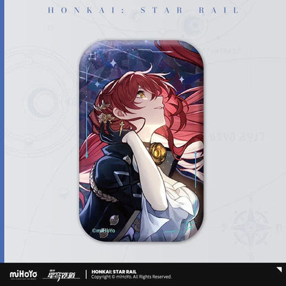 Honkai: Star Rail Light Cone Series Rectangular Tinplate Badge Night on the Milky Way ACG Go Anime www.acg-go.com Anaxa, Argenti, Arlan, Aventurine, Badge, Bailu, Black Swan, Blade, Castorice, Cipher, Dan Heng, Dan Heng & Blade, Feixiao, Fu Xuan, Gallagher, Gepard, Himeko, Huohuo, Hyacine, Jing Yuan, Kafka, Light Cone, Lingsha, Luka, Luocha, March 7th, Moze, Mydei, Rappa, Seele, Silver Wolf, Sparkle, Sushang, Topaz, Tribbie, Yanqing, Yukong