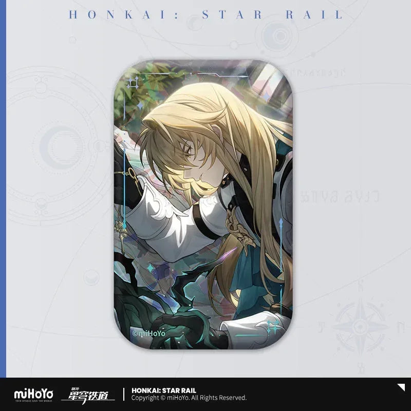 Honkai: Star Rail Light Cone Series Rectangular Tinplate Badge Only Silence Remains ACG Go Anime www.acg-go.com Anaxa, Argenti, Arlan, Aventurine, Badge, Bailu, Black Swan, Blade, Castorice, Cipher, Dan Heng, Dan Heng & Blade, Feixiao, Fu Xuan, Gallagher, Gepard, Himeko, Huohuo, Hyacine, Jing Yuan, Kafka, Light Cone, Lingsha, Luka, Luocha, March 7th, Moze, Mydei, Rappa, Seele, Silver Wolf, Sparkle, Sushang, Topaz, Tribbie, Yanqing, Yukong