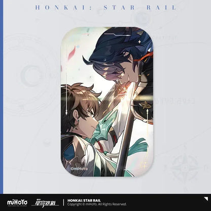 Honkai: Star Rail Light Cone Series Rectangular Tinplate Badge Only Silence Remains ACG Go Anime www.acg-go.com Anaxa, Argenti, Arlan, Aventurine, Badge, Bailu, Black Swan, Blade, Castorice, Cipher, Dan Heng, Dan Heng & Blade, Feixiao, Fu Xuan, Gallagher, Gepard, Himeko, Huohuo, Hyacine, Jing Yuan, Kafka, Light Cone, Lingsha, Luka, Luocha, March 7th, Moze, Mydei, Rappa, Seele, Silver Wolf, Sparkle, Sushang, Topaz, Tribbie, Yanqing, Yukong