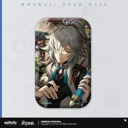 Honkai: Star Rail Light Cone Series Rectangular Tinplate Badge Before Dawn ACG Go Anime www.acg-go.com Anaxa, Argenti, Arlan, Aventurine, Badge, Bailu, Black Swan, Blade, Castorice, Cipher, Dan Heng, Dan Heng & Blade, Feixiao, Fu Xuan, Gallagher, Gepard, Himeko, Huohuo, Hyacine, Jing Yuan, Kafka, Light Cone, Lingsha, Luka, Luocha, March 7th, Moze, Mydei, Rappa, Seele, Silver Wolf, Sparkle, Sushang, Topaz, Tribbie, Yanqing, Yukong