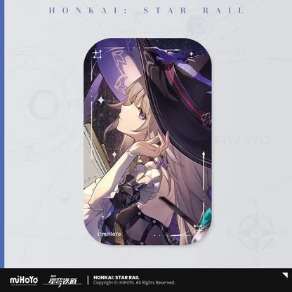 Honkai: Star Rail Light Cone Series Rectangular Tinplate Badge Into the Unreachable Veil ACG Go Anime www.acg-go.com Anaxa, Argenti, Arlan, Aventurine, Badge, Bailu, Black Swan, Blade, Castorice, Cipher, Dan Heng, Dan Heng & Blade, Feixiao, Fu Xuan, Gallagher, Gepard, Himeko, Huohuo, Hyacine, Jing Yuan, Kafka, Light Cone, Lingsha, Luka, Luocha, March 7th, Moze, Mydei, Rappa, Seele, Silver Wolf, Sparkle, Sushang, Topaz, Tribbie, Yanqing, Yukong