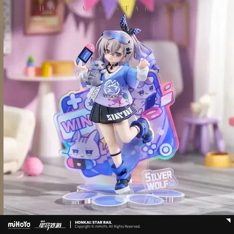 Honkai: Star Rail Little Cat Series Silver Wolf Figure Silver Wolf ACG Go Anime www.acg-go.com Figure, Silver Wolf