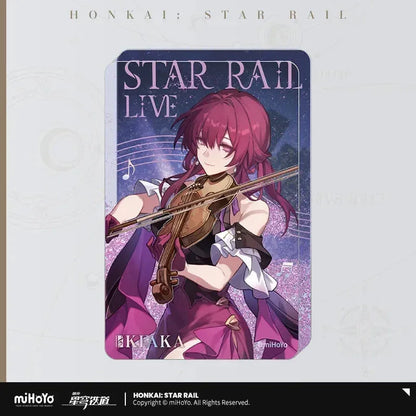 Honkai: Star Rail LIVE Series Glitter Quicksand Acrylic Ornaments Kafka ACG Go Anime www.acg-go.com Acheron, Argenti, Art Decor, Aventurine, Castorice, Dr. Ratio, Jing Yuan, Jingliu, Kafka, Robin, Sunday, The Herta, Yanqing