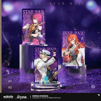 Honkai: Star Rail LIVE Series Glitter Quicksand Acrylic Ornaments Robin ACG Go Anime www.acg-go.com Acheron, Argenti, Art Decor, Aventurine, Castorice, Dr. Ratio, Jing Yuan, Jingliu, Kafka, Robin, Sunday, The Herta, Yanqing